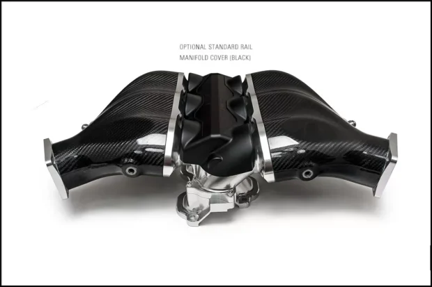 AMS Performance Carbon Fiber Intake Manifold Plenum Set Nissan R35 GT-R
