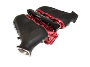 AMS Performance Intake Manifold w/Cast Aluminum Plenums & Secondary Fuel Rail (12 injectors) Nissan GT-R R35 2009+ - Black