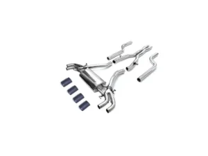 ARMYTRIX Valvetronic Exhaust System BMW X5 M F95 | X6 M F96 S63 4.4L V8 Twin-Turbo OPF II 2021+ - Matte Black
