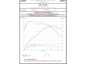AWE Touring Edition Axle-back Exhaust for BMW F3X 28i / 30i, Single Side - Chrome Silver Tips (80mm) BMW 430i|328i|330i|428i|428i xDrive|330i xDrive|328i xDrive 2012-2020