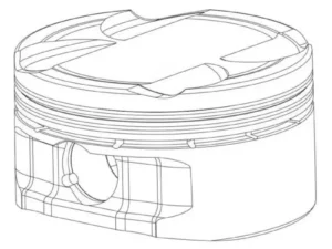 CP Piston & Ring Set Audi A4 | Audi Q5 2.0L TSI EA888 2008-2022