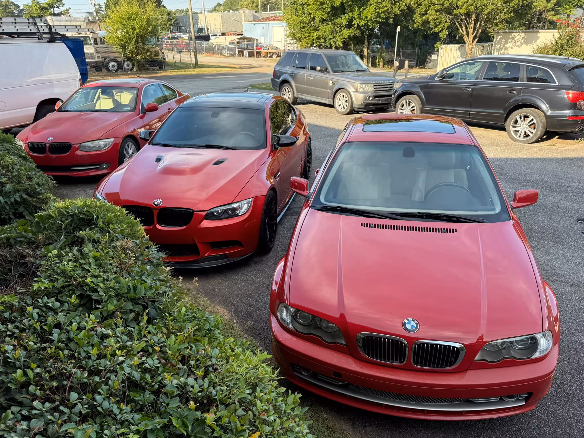 Check engine light diagnostic scan on a bmw at 875 Performance Marietta GA