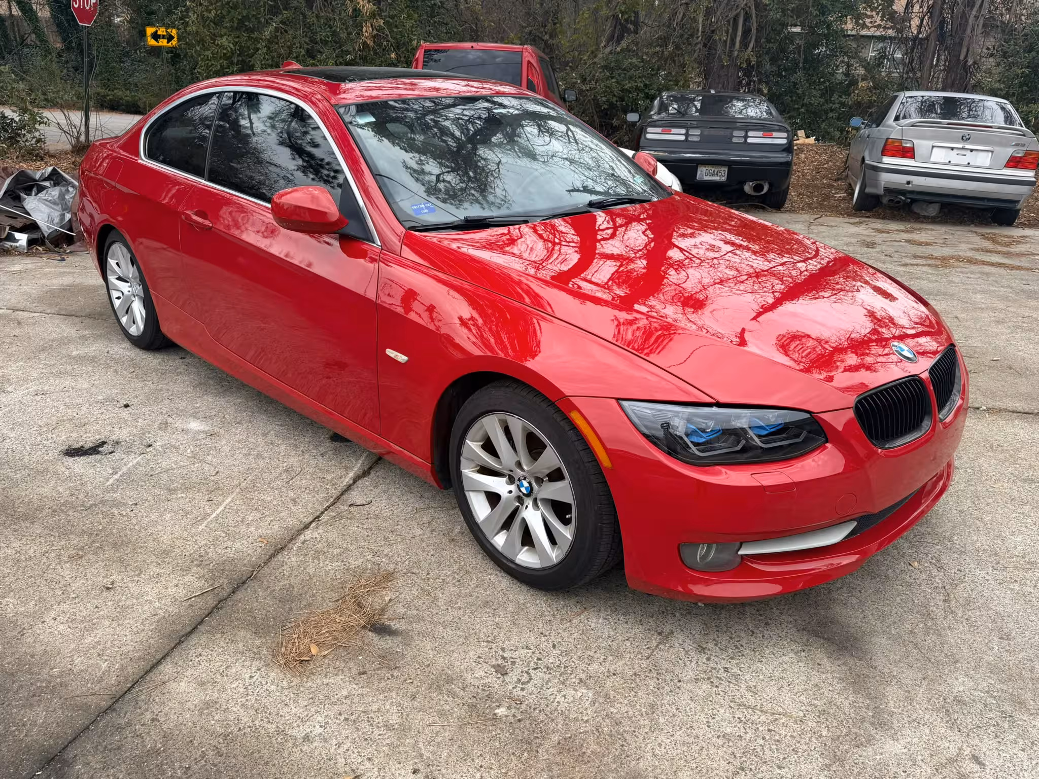 Factory Maintenance bmw e92 receiving factory scheduled maintenance at 875 Performance Marietta GA