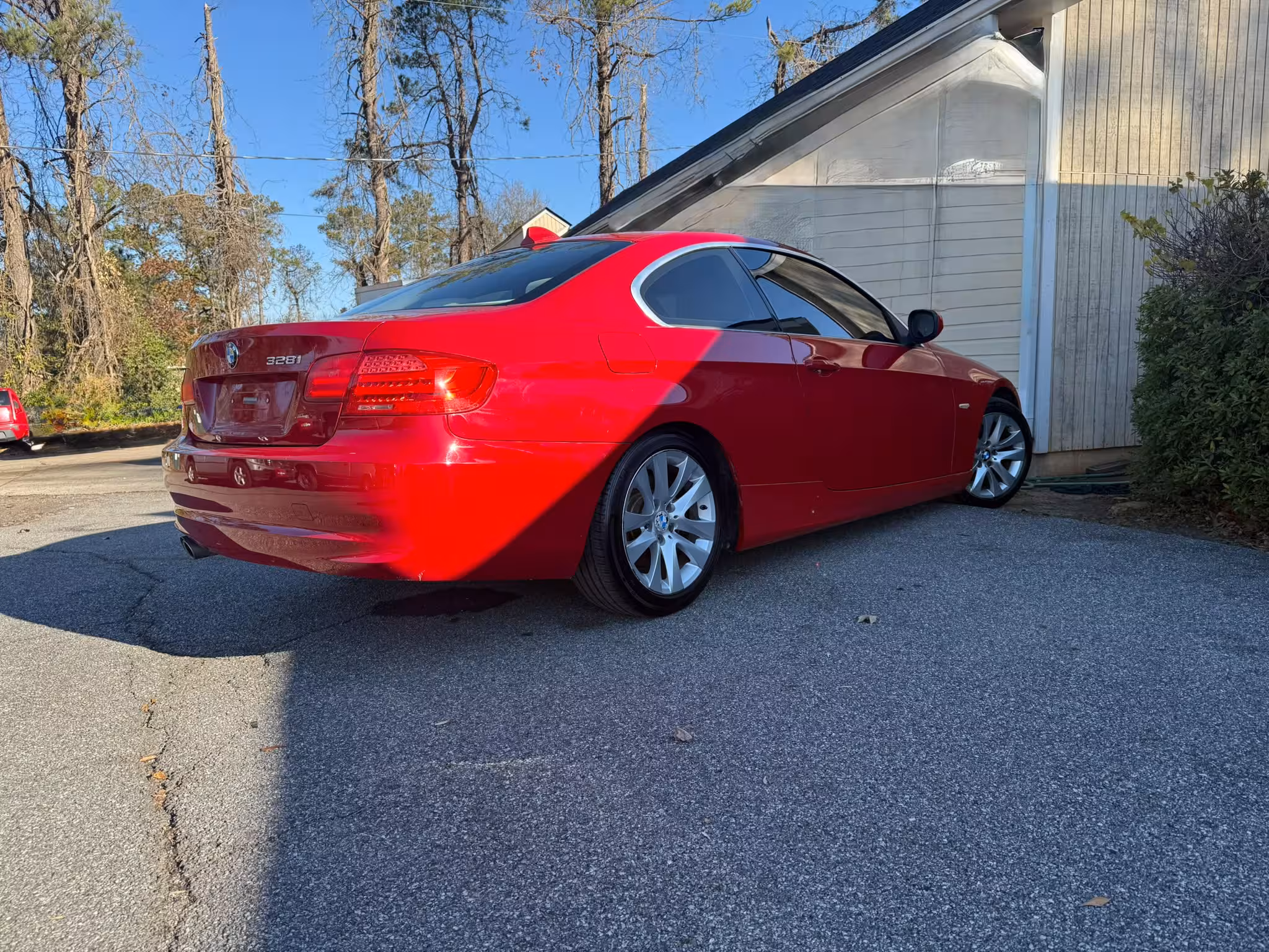 bmw e92 receiving oil change at 875 Performance Marietta GA